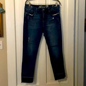 Women’s Distressed Seven7 Ankle Jeans